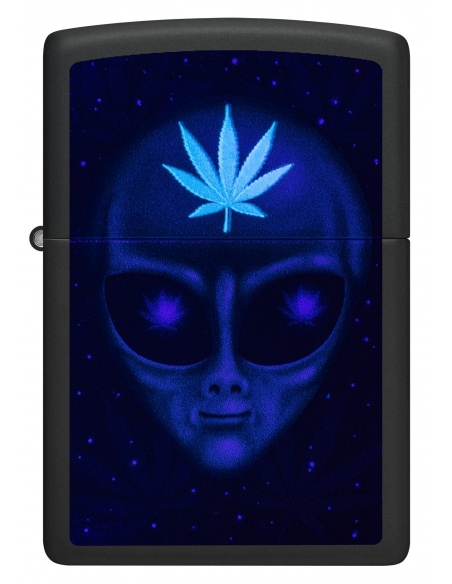 Zippo 46708 Alien Cannabis Leaf öngyújtó