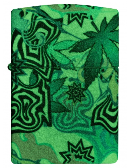 Zippo 46562 Abstract Cannabis öngyújtó