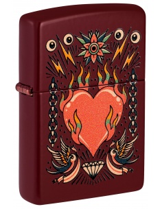 Zippo 46584 Tattoo Heart öngyújtó