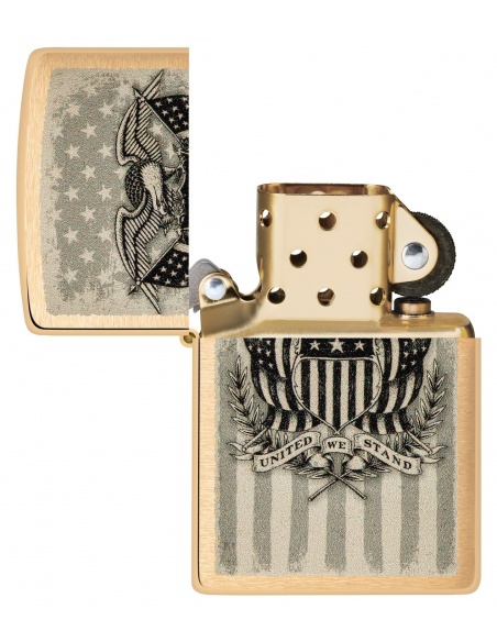 Zippo 46230 Patriotic American Crest öngyújtó