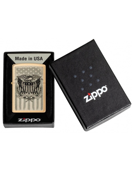 Zippo 46230 Patriotic American Crest öngyújtó