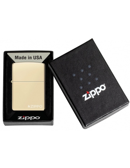 Zippo 46682ZL High Polish Champagne with Zippo Logo öngyújtó