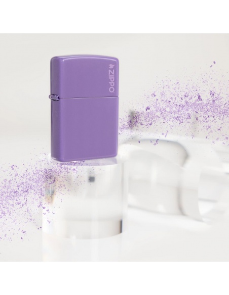 Zippo 46681ZL Smoky Lavender with Zippo Logo öngyújtó