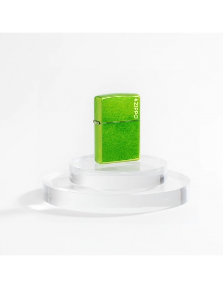 Zippo 24513ZL Lurid Green with Zippo Logo öngyújtó