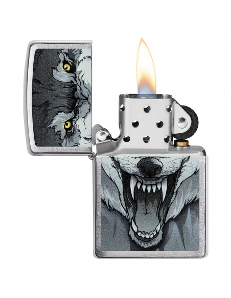 Zippo 207-066051 Wolf Yellow Eyes öngyújtó