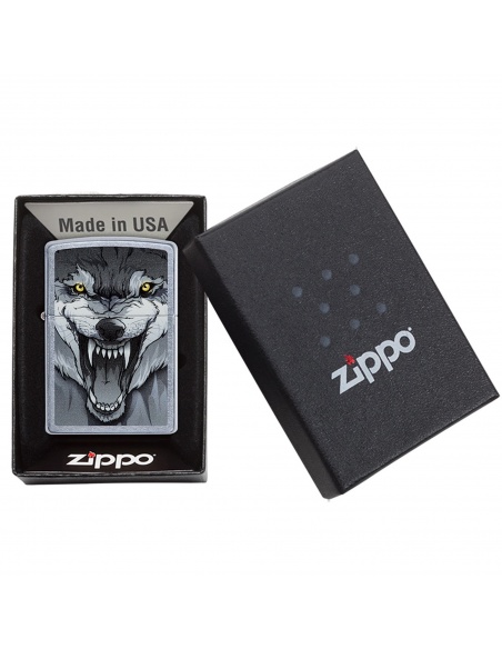 Zippo 207-066051 Wolf Yellow Eyes öngyújtó