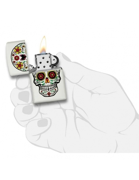 Zippo 214-055197 Calavera - Sugar Skull öngyújtó