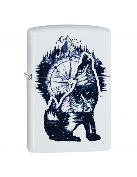 Zippo 214-062956 Wolf Mountain Compass öngyújtó