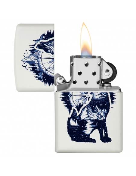 Zippo 214-062956 Wolf Mountain Compass öngyújtó